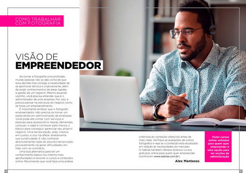 Como Trabalhar Com Fotografia - As Oportunidades do Mercado, de Mantesso, Alex. Editorial Editora Europa, capa mole em português, 2021