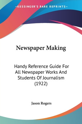 Libro Newspaper Making: Handy Reference Guide For All New...