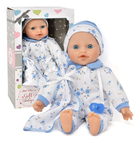 ~?muñeca Bebé De 12 Pulgadas Para Niños Pequeños Muñeca De C