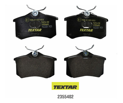 Kit Balatas Textar Jetta Golf A4 Beetle 2.0 Lts Clasico C/s