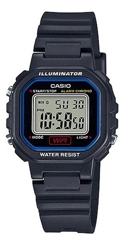 Relógio de pulso Casio Digital Reloj Casio Digital Dama LA-20WH-1C