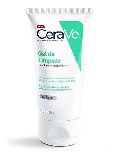 Gel De Limpeza Facial Com Niacinamida Cerave 60g