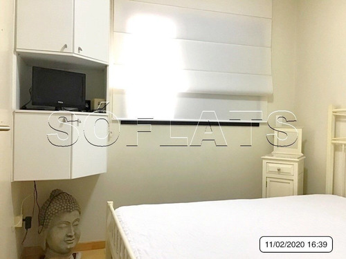 Imagem 12 de 15 de Flat Em Moema Para Locação, Prox Ao Shopping Ibirapuera Mobiliado Com Serviços. Sem Fiador. - Sf31875