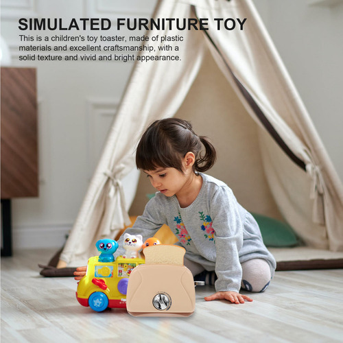1 Pieza De Superminijuguete Adorable, Máquina Tostadora, Jug