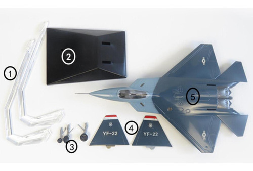 Yn Modelo De Avión De F22 A Escala 1/72, Modelo De Avión De
