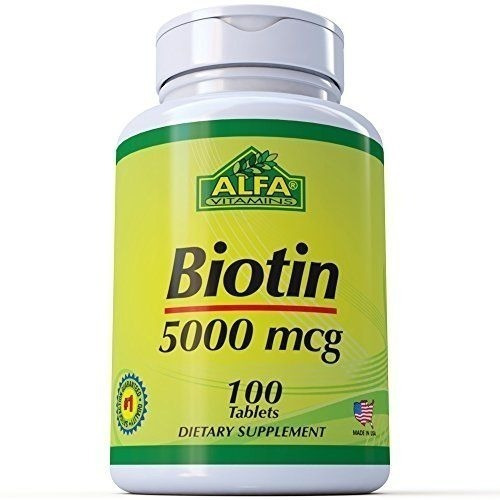 Biotin Alfa 100 Tableta 5000mcg - g a $455