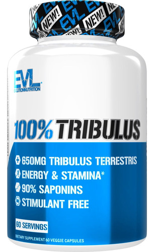 Tribulus Terrestris 650 Mg 60 Cápsulas Evlution Nutrition