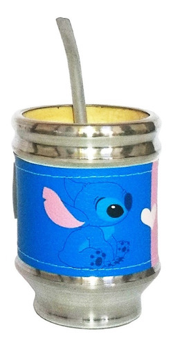 Imagen 6 de 10 de Equipo De Mate Completo Stitch Cuero Set Kit Matero