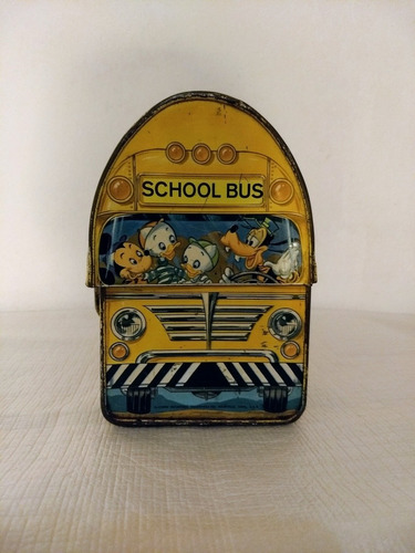 Walt Disney School Bus Lanchera Lata