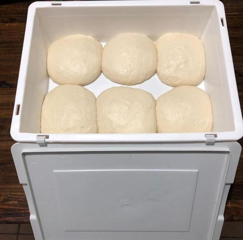 Imagen 6 de 8 de Caja Con Tapa 40x30x12 Cm Blanca Línea Athena P/alimentos