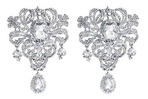 Weimanjewelry - Juego De Broches De Imitación Diamantes
