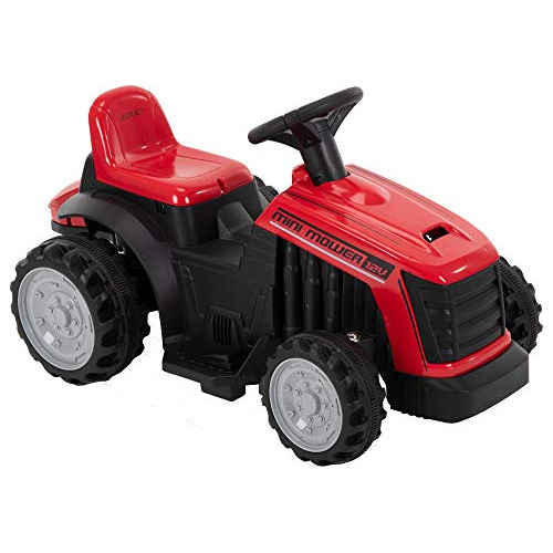 Mini Cortacésped Eléctrico Niños, 12 V, Tractor De B...