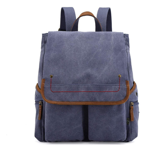 Mochila De Lona Atona (azul Vaquero)