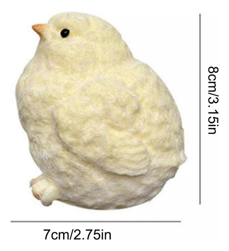Para Pollo Squishy Big Chicken Hecho A Mano De Silicona, Mes