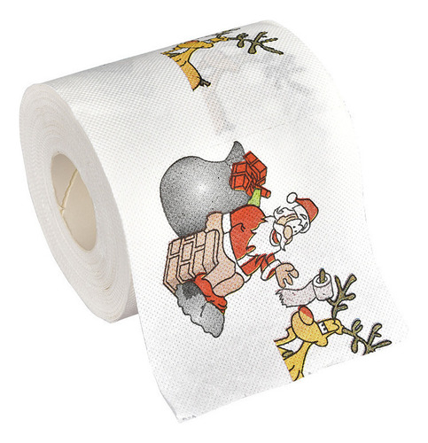 Nuevo Patrón De Navidad Color Papel Higiénico Santa Árbol