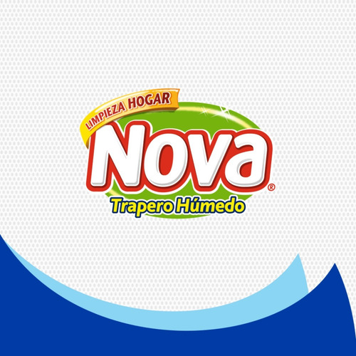 Imagen 3 de 9 de Trapero Húmedo Nova Con Ojal 10 Un