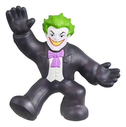 Boneco Elástico De 11cm Coringa Terno Preto - Goo Jit Zu Dc