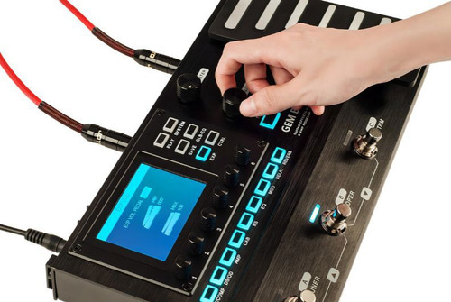 Pedaleira Guitarra Joyo Gem Box 3 Preto