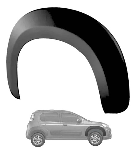 Moldura Paralama Dianteiro Direito Novo Uno Way 2015 2018