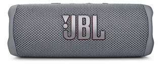 Bocina JBL Flip 6 JBLFLIP6 portátil con bluetooth waterproof gris
