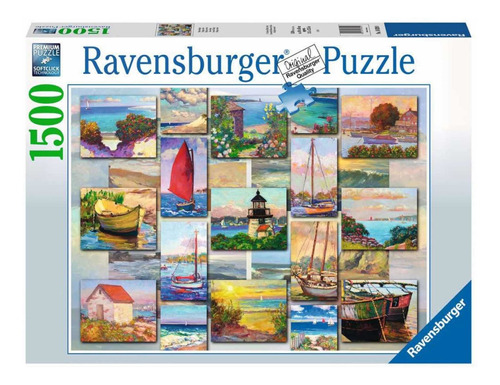 Puzzle Ravensburger Collage Costero 1500 Piezas Rompecabezas