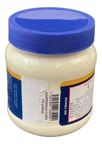 Imagen 2 de 3 de Acrílico Vanguardia Mantequilla Clara 770 De 250 Ml.
