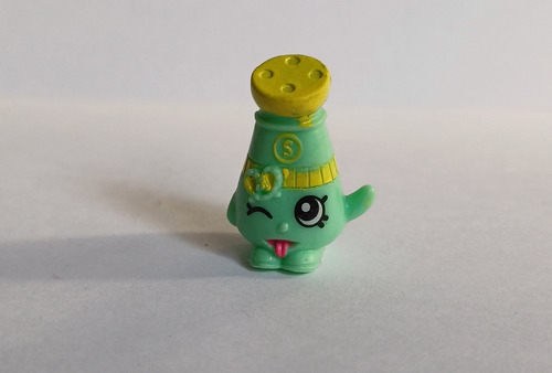 Mini Figura Shopkins Salero Sally Shakes (Usado)