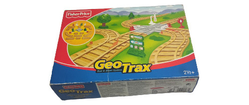 Vias De Tren Fisher Price Para Armar Ruta Geotrax