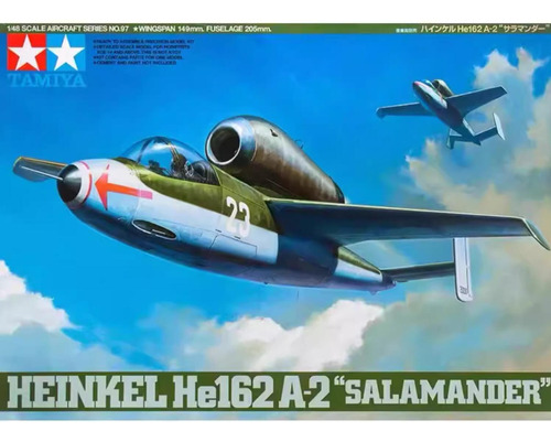 Kit De Inyección Tamiya 61097 1/48 Salamander Alemán Heinkel