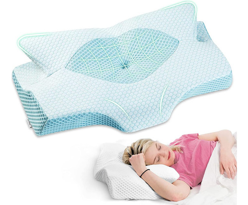 Almohada Cervical De Espuma Viscoelástica, Almohada De