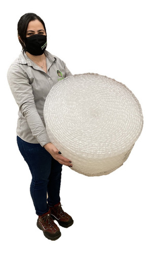 Imagen 4 de 8 de E Cuatro Rollos Plástico Burbuja Bomba Grande De 30cm X 25m