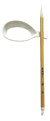 Pincel Japones Conejo Bambu Sumie, Gota De Miel, 0,6x2,6cm