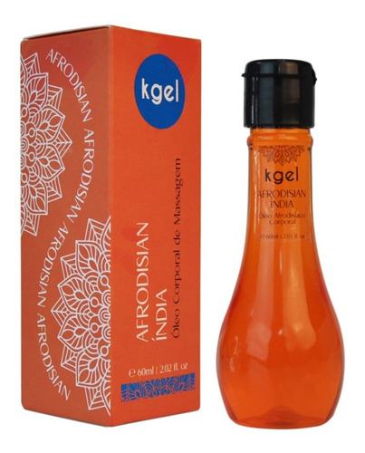 Oleo Afrodisiaco Para Massagem India 60ml