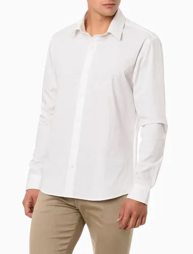 Camisa social branca calvin on sale klein