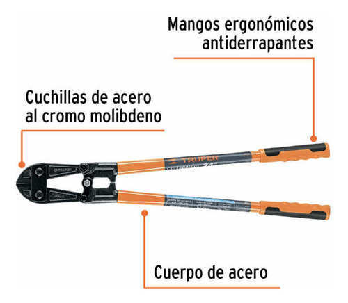 Cortapernos Napoleon 24 Pulgadas Truper Cp-24x Profesional