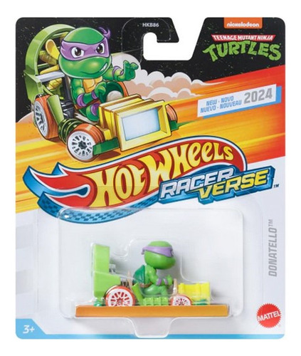 Hot Wheels Racer Verse Donatello