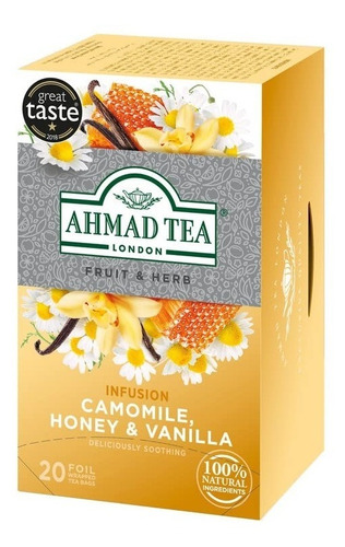 Ahmad Tea Té Verde Inglés Con Jasmine Romance Jazmín 20 Bags