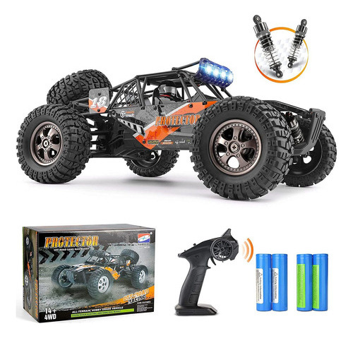 Coche Rc Hairboxing, 4x4, 1:12, 38 Km/h, Resistente A