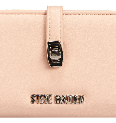 Wallet Blayerr Steve Madden Bags Color Rosa Diseño De La Tela Liso