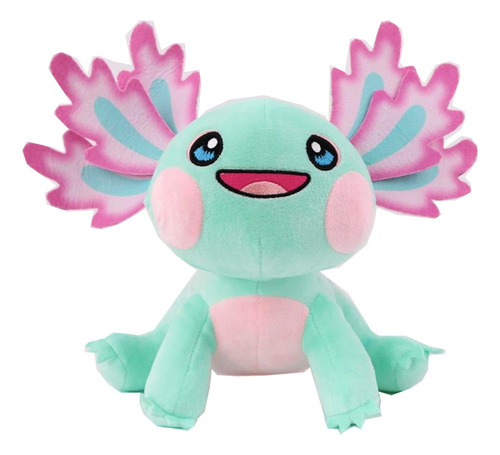 Muñeco De Peluche Axolotl Verde, Regalo Para Niños, 25 Cm