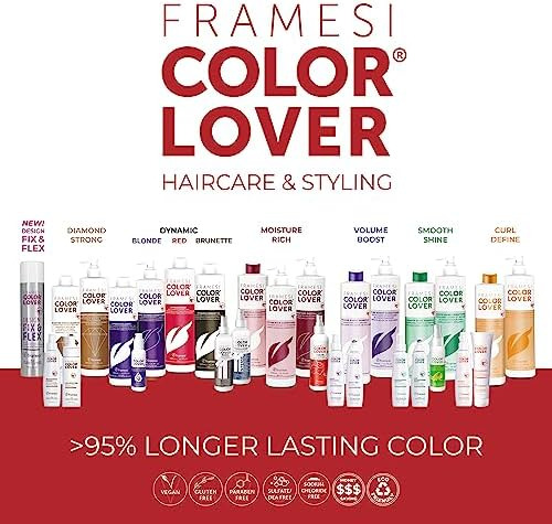 Shampoo Framesi Color Lover Volume Boost, 169 Ml De Onça, Ch
