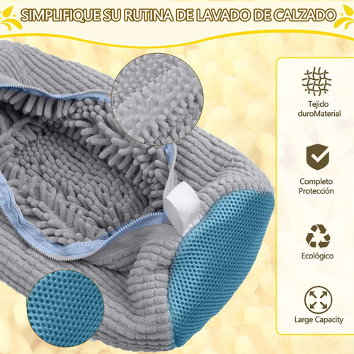 Bolsa De Lavandería Para Zapatos,cremallera Invisible Para