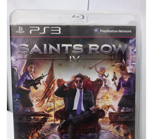 Saints Row Iv Ps3 Mídia Física (Usado)