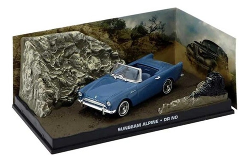 Auto De Colección James Bond 007, Sunbeam Alpine Escala 1:43