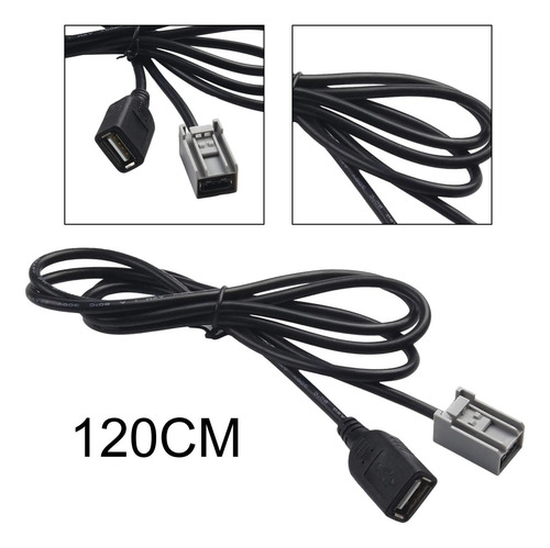 Adaptador De Cable Auxiliar Usb Para Coche, Interfaz De