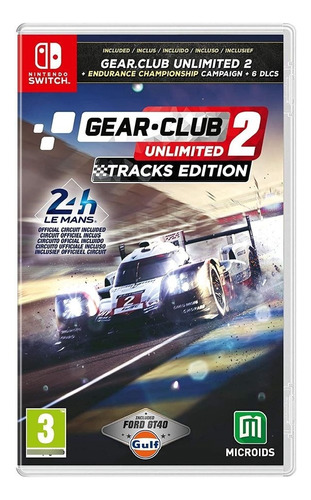 Gear Club Unlimited 2 Tracks Edition - Switch [europa] Novo