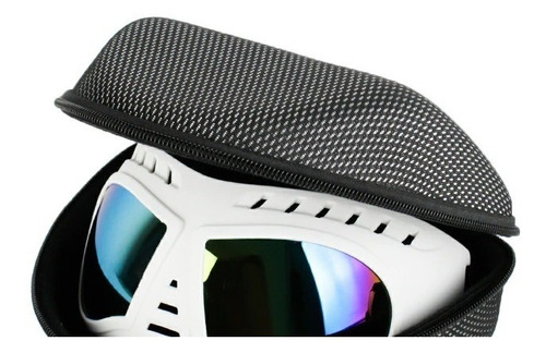 Lentes Googles Perro Raza Grande Profesional Tipo Rex Specs Color Blanco Doogles
