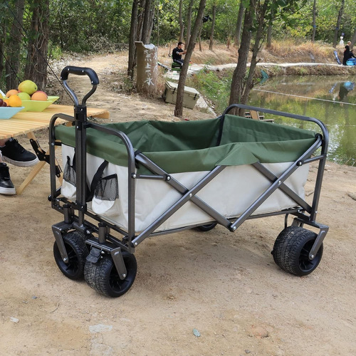 Carrito Portátil Utility Kids Wagon Para Acampar En La Playa