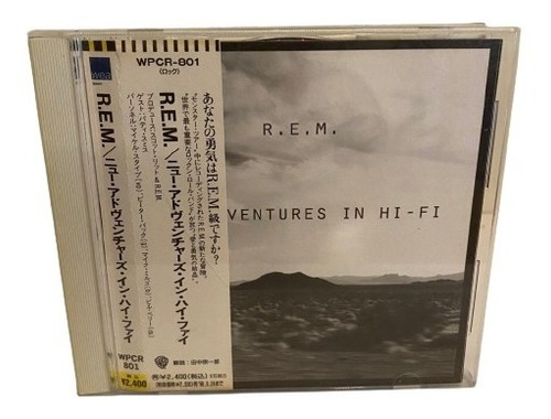 R.e.m.  New Adventures In Hi-fi Cd Jap Obi Usado