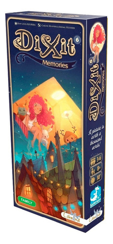 Juego De Mesa Dixit Memories Asmodee +8 Años